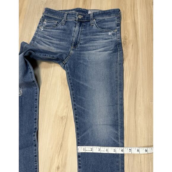 AG Farrah Jeans sz 27 Skinny Ankle High-Rise 14 Year 14YBUG Frey Hem 27x29 - Picture 12 of 12